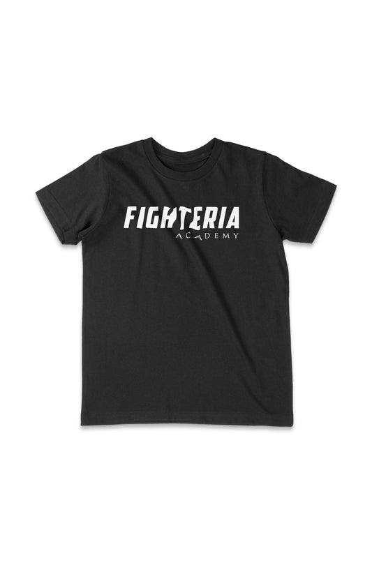 Fighteria Youth Logo Tee Carbon