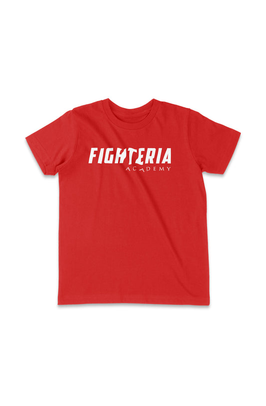 Fighteria Youth Logo Tee Red