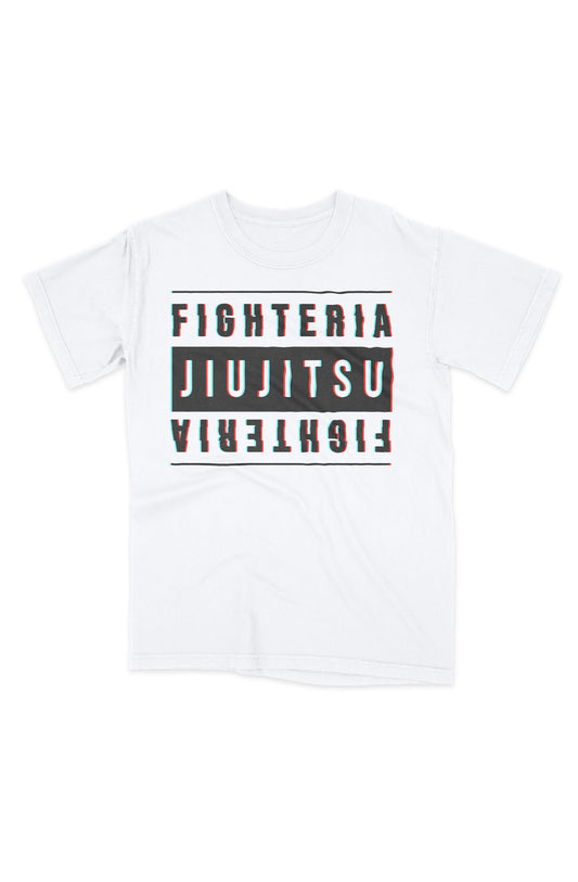 Fighteria Jiu-Jitsu Anaglyph Tee